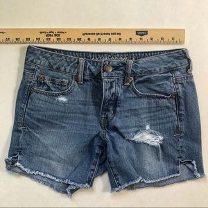 AEO denim boyfriend shorts